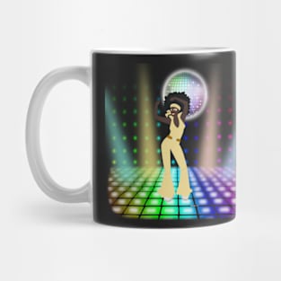 Black Disco Chick Mug